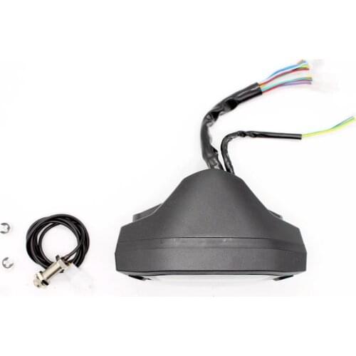 7 Color Motorcycle LCD Digital Speedometer Odometer Tachometer 12V for 400CC