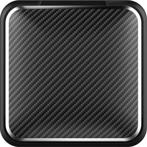 Carbon Fiber Car Phone Holder Dashboard Universal 3 to 7 inch Mobile Phone Clip Mount Bracket For iPhone XR XS MAX GPS Stand