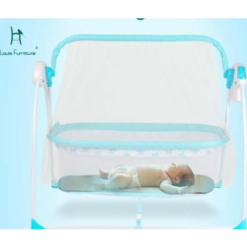 Louis Fashion Children Beds Electric Cradle Baby Newborn