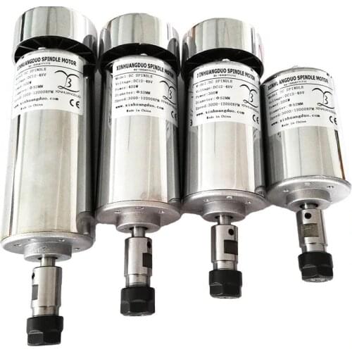 200w/300w/400w/500w Spindle Engraving Machine Spindle Motor Air-cooling cnc Spindle DC Motor CNC Engraving Machine ER11 or ER16