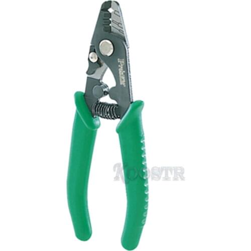 Proskit 8PK-326 clamp Fiber stripping pliers 8PK-326 Tri-Hole Fiber Optic Stripper 8PK-326 FTTH FIber Wire stripper