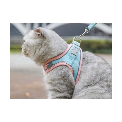 Cat traction rope anti-break away cat chain special rope for cats small dog cat walking cat rope cat traction vest