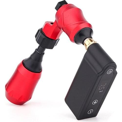 Mini Tattoo Power Supply with LED Display for Tattoo Machines Battery Pack RCA DC