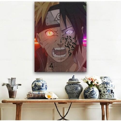 5D Diy Diamond Painting Cross Ctitch Kits Diamond Mosaic Diamond Embroidery Cross Stitch Kits Home Decor Sasuke Anime