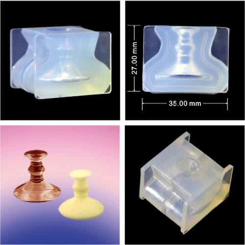 Stereoscopic Clear Silicone DIY Pillar mini Set shape Mold For Epoxy Resin Jewelry Making Fruit silicone mold