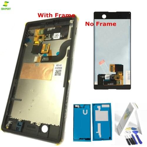 5.0" LCDs For Sony Xperia M5 lcd Dual E5603 E5606 E5653 LCD Display Touch Screen Digitizer full Assembly Replacement Parts