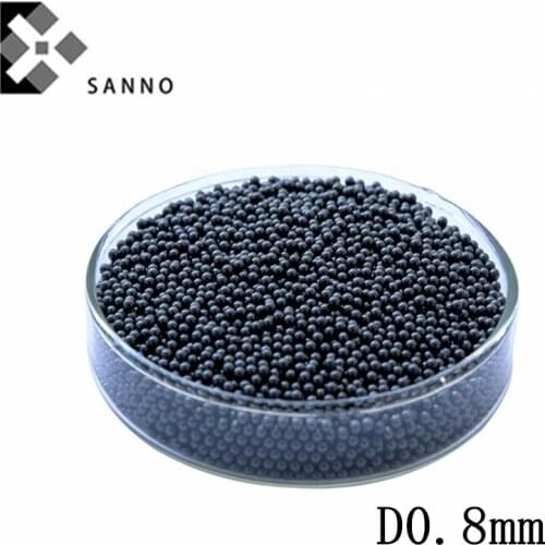 100pcs D0.8mm 99% purity silicon nitride si3n4 ceramic balls mirror polished beads round grinding media ball for bearing valve