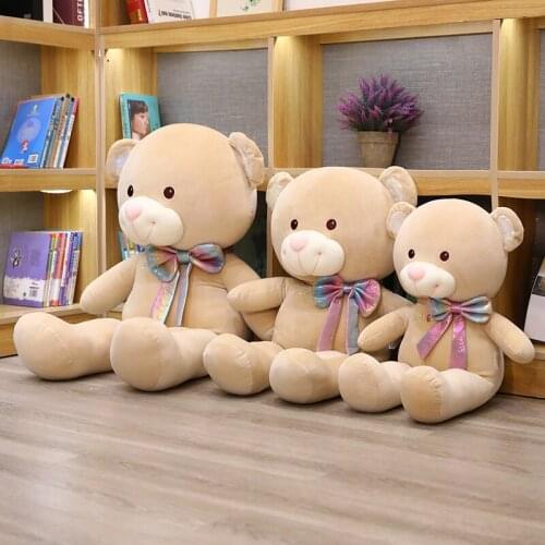 1pc 65cm cute Teddy bear Plush toys lovely bear Cartoon dolls Gifts for girls Children kids birthday Christmas gift