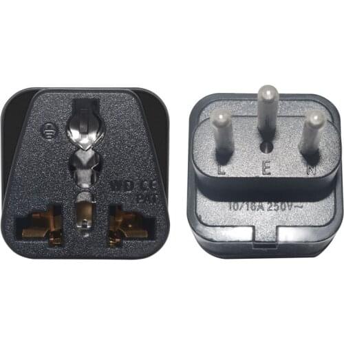 10A Switzerland Travel International Adapter To EU US AU Plug AC Power Charger Socket Electric Universal World Converter 250V