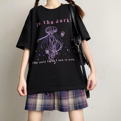 1y2k T-shirt street aesthetic T-shirt bratz T-shirt hip hop T-shirt Street Rock T-shirt Harajuku T-shirt Gothic T-shirt Kawaii