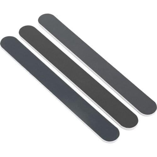 3 Pieces Wood Plastic Craft Model Grinding Bars Hobby Projects Polishing Sandpaper Strips