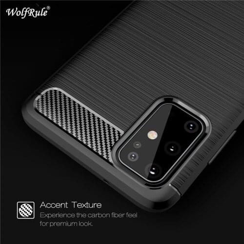 Case For Samsung Galaxy S20 Plus Cover Shockproof Soft TPU Brushed Back Case For Samsung S20 Plus Case Shell For Samsung S20