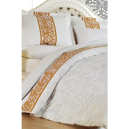 Angelica Cotton Satin Double Duvet cover set