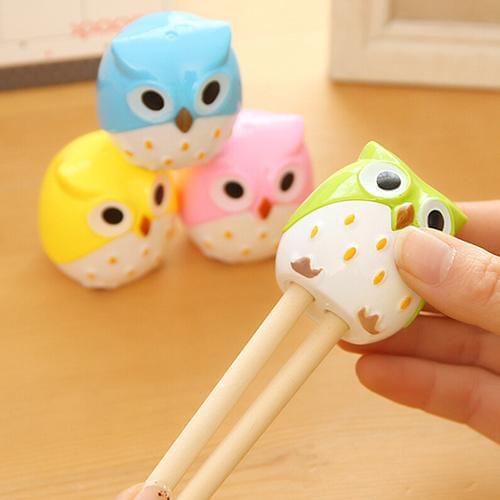 Kawaii Cartoon Owl Pencil Sharpener Cutter Knife Students' Gift Stationery