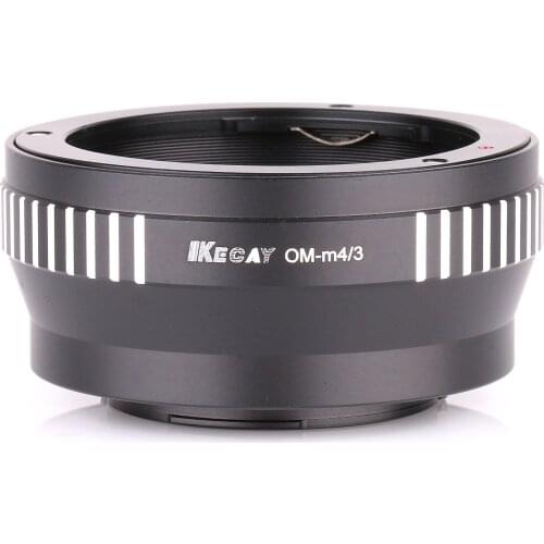 KECAY OM-M4/3 Adapter Ring for Olympus OM Lens to Micro 4/3 Mount camera Camera OM-D E-M5 E-PM2 for Panasonic G1 G2 G3 GF5 GF6