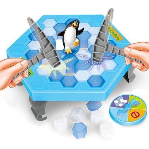 Cute Penguin Trap Ice Breaker Game Penguin Block Toy Funny Family Game Kids Boys Girls Gifts