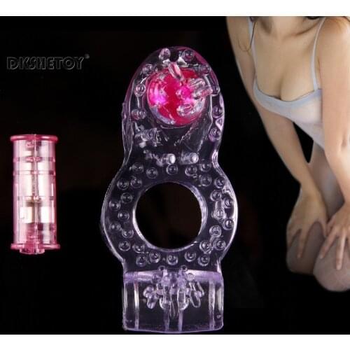 Men Soft Silicone Vibration Cock Rings Delay Ejaculation Penis Rings Adult Erotic Toy Sex Toys EC
