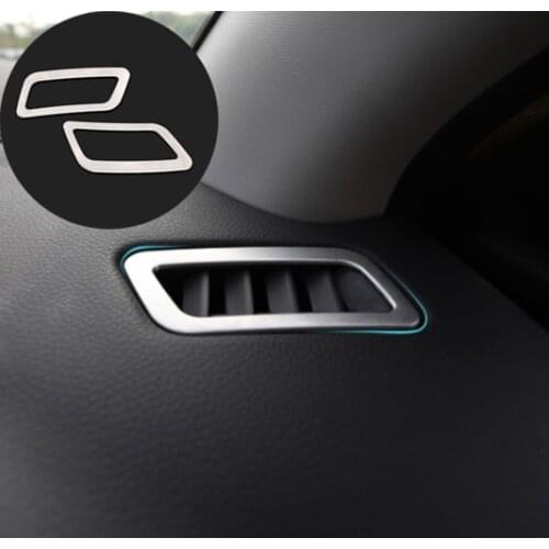 Fit For Nissan Qashqai j11 2014 2015 2016 2017 2018 Dashboard Air Vent Trim Cover Bezel Interior Garnish Front Insert Frame