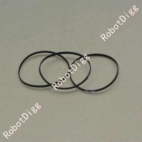 GT1.5 Timing Belt, Closed-loop, 3mm width, 136teeth,204mm length