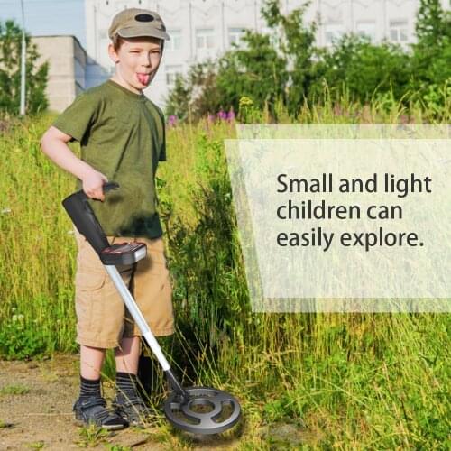 Children Metal Detector Handheld Waterproof Gold Finder Underground Search For Lost Watches and Gold Rings On the Beach
