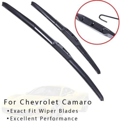 XYWPER Wiper Blades for Chevrolet Camaro 2010 2011 2012 2013 2014 2015 2016-2018 Car Accessories Soft Rubber Windscreen wipers