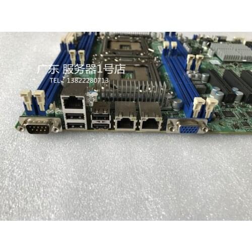 Super Micro X9DRL-if x79 C602 2011 dual-way motherboard supports NVME E5-2697V2 ATX
