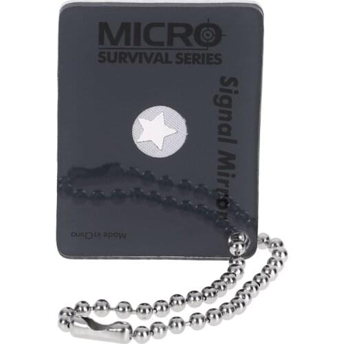 Outdoor Survive Signal Mirror Emergency Rescue Multifunction Outdoor Tool Device