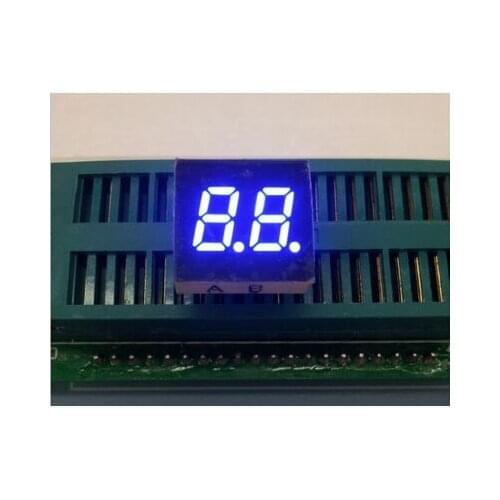 0.3inch 2digits blue 8 segment led display 3202AB/3202BB 10pcs