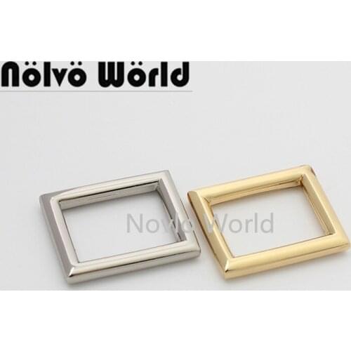 Nolvo World 5-20-100pcs 3 colors 3.0*22*19mm 5/8'' high quality rectangle buckles bag clip hardware connect accessories