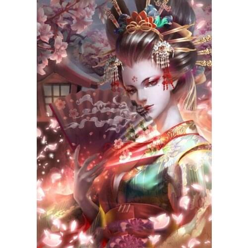 5D DIY Diamond Painting Antique Beauty Round Diamond Embroidery Diamond Mosaic Cross Stitch Rhinestone Decoration Gift