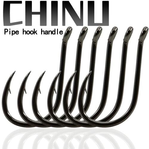 CHINU Fishing Hooks Set Barbed Single Circle Carp Hook High Carbon Steel Sea Fishinhook Fly Fishing Accessories Tackle
