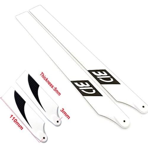 GARTT 690MM Carbon Fiber Main Rotor Blade For T-REX 700 RC Helicopter