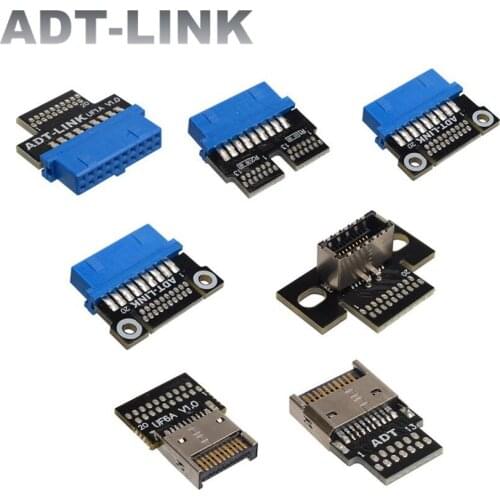 USB 3.1 Type-E Interface Connectors Kit DIY USB C Type C USB 3.0 19Pin/20pin Welding Adapter Accessories Gen2 10Gbps TX-TX/TX-RX