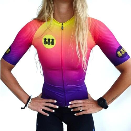 TresPinas Cycling Jersey Women Breathable Road Bike Tops Pro Team Aero Race Bike Wear Summer Ridewear Shirts Maillot Ciclismo