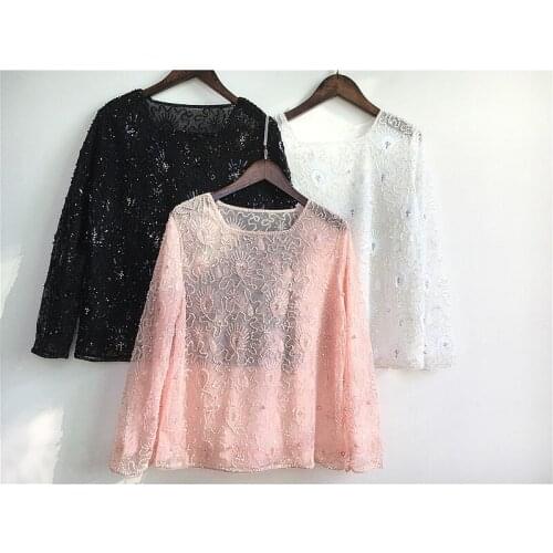 Ажурные блузки Muyoms China At AliExpress