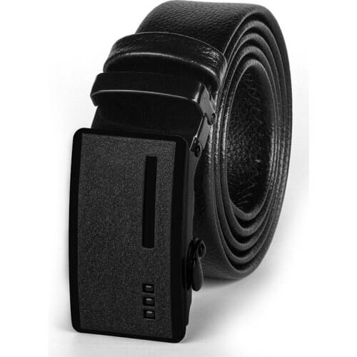 Mens Belt Business Casual Fashion Classic Soild Color Faux Leather Lengthen Elasticity Formal Waist Belts