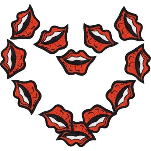 Diy patches for clothing iron embroidered patch applique iron on patches sewing accessories badge stickers for clothes bag DZ071