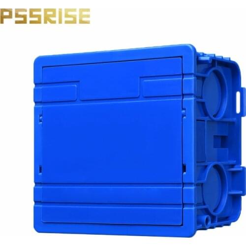 86 * 86 bottom box wall switch socket installation box wall panel box general white wall back junction box