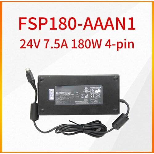 Original FSP180-AAAN1 24V 7.5A 180W 4PIN Power Adapter is Suitable for Industrial Display LED Monitor Power Amplifier