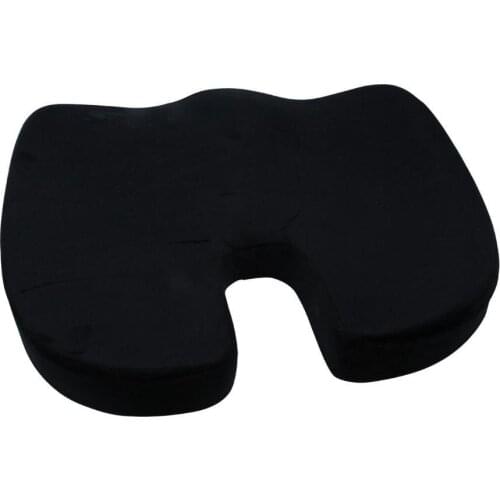 Black Coccyx Orthopedic Seat Cushion Lumbar Support Comfort Foam Office Pillow 5