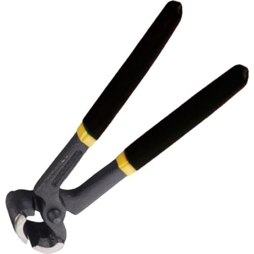 Deli Flat Mouth Cattle Horse Hoof Clippers Farrier Non-slip Grips Tower Pincers Pliers Nippers Snips Nail Puller Tool Alicates