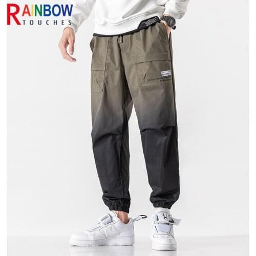 RAINBOW TOUCHES Men's Cropped Trousers