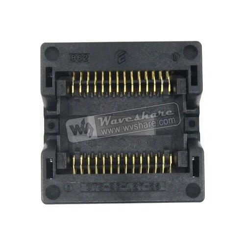 SOP28 SO28 SOIC28 OTS-28-1.27-23 Enplas IC Test Burn-In Socket Programming Adapter 8.7mm Width 1.27mm Pitch