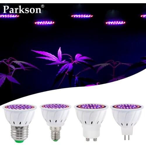 E27 E14 MR16 GU10 LED Grow Lamp Full Spectrum 220V Led Grow Bulb Hydroponic Growth Light Indoor Lighting Phyto Growth Lamps