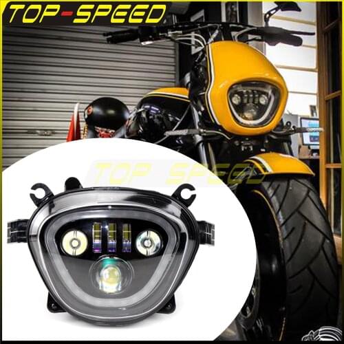 For Suzuki Boulevard Intruder M109R Boss VZR1800 M90 C90 VZ1500 Motorcycle cCruiser LED Headlight Front Head Lamp DRL Lighting