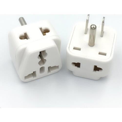 Universal AU UK EU To US Plug Adapter European To American Japan Travel Adapter AC Converter Wall Plug Electrical Socket