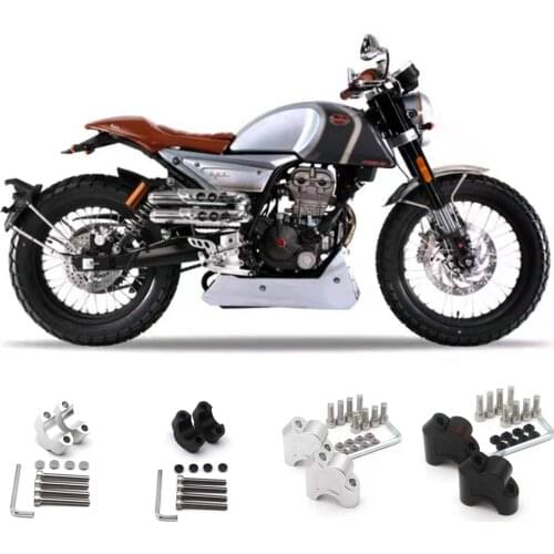 Motorcycle Handlebar Heightening Code Increase Rearward Shifting Accessories For FB Mondial HPS 125