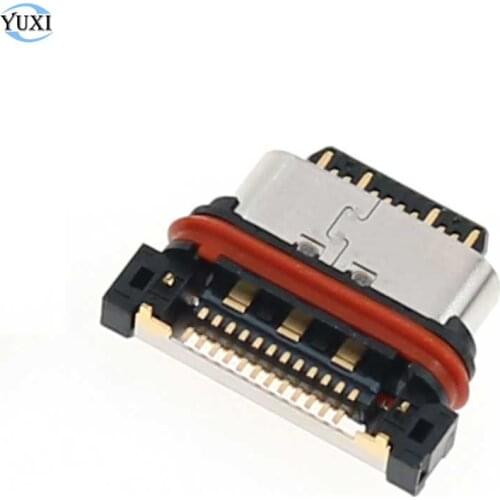 YuXi 1pc Micro USB Jack Connector Socket For Sony XZ3 Charging Port Charge Socket Dock Plug