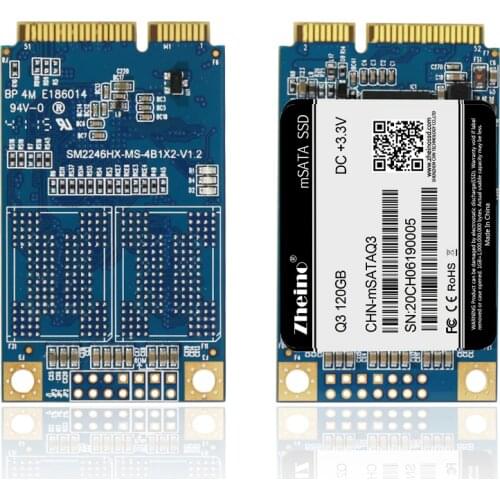 Zheino mSATA3 SSD 120GB 128GB 240GB 480GB SSD SATA3 Solid State Hard Drive For Tablets Laptop