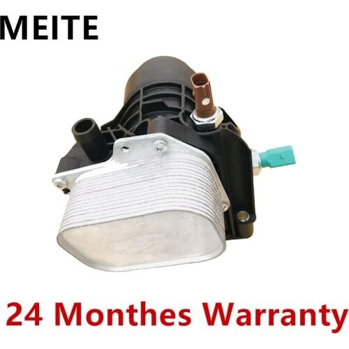 03N115389K 03N117021 Engine Oil Filter Housing Oil Filter Cooler Radiator For Volkswage Golf Passat For Audi A4 A5 A6 For Skoda